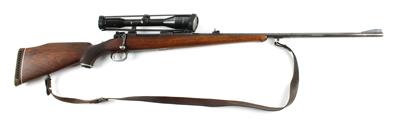 Repetierbüchse, unbekannter Hersteller, Mod.: jagdlicher Mauser 98, Kal.: 6,5 x 68, - Jagd-, Sport- u. Sammlerwaffen
