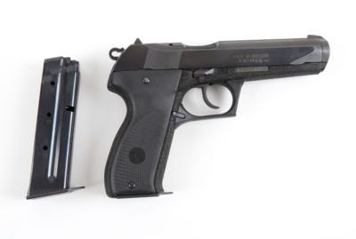 Pistole, Steyr, Mod.: GB mit Originalverpackung, Kal.: 9 mm Para, - Jagd-, Sport- und Sammlerwaffen