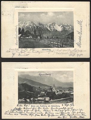 Poststück - Partie AK Puchberg am Schneeberg, - Briefmarken
