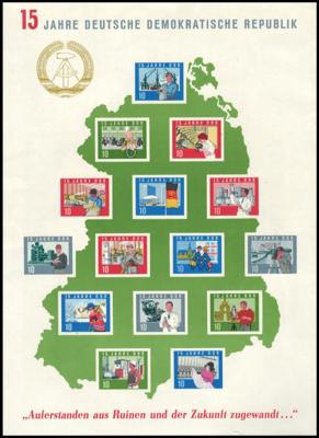 .gestempelt/** - DDR - Sammlung  1971/90, - Briefmarken und Ansichtskarten