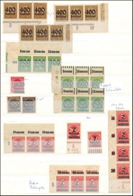 .gestempelt/*/** - Partie div. Deutschland ab D.Reich mit Danzig - Abst. Geb. - D. Bes. WK II etc., - Briefmarken und Ansichtskarten