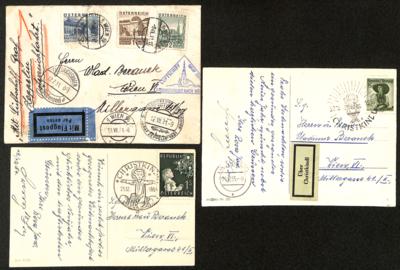 Poststück - Partie Poststücke Österr. ab I. Rep. mit D.Reich, - Známky a pohlednice