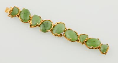 Julia Plana Nephrit Armband - Exquisite jewellery - Mother's Day Auction