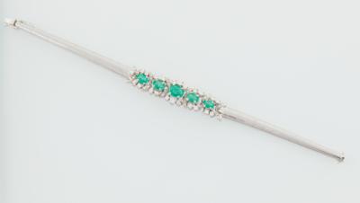Diamant Smaragd Armband - Schmuck