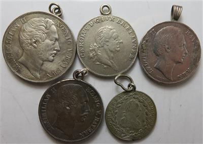 International (5 Stk. AR) - Münzen und Medaillen