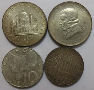 1./2. Republik (ca. 20 Stück, davon ca. 17 AR) - Münzen und Medaillen