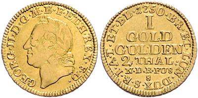 Braunschweig Lüneburg, Georg II. von England 1727-1760. GOLD - Münzen und Medaillen