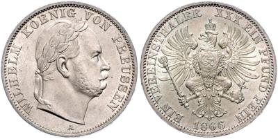 Preussen, Wilhelm I. 1861-1888 - Coins and medals