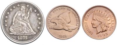 U. S. A. - Münzen und Medaillen