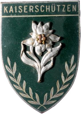 Abzeichen "Kaiserschützen", - Orden und Auszeichnungen