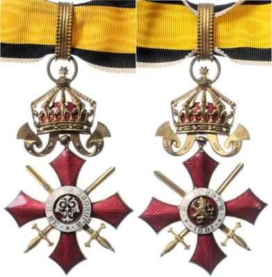 Militärverdienst - Orden, - Orden und Auszeichnungen