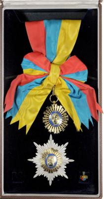 Orden des Libertador (Simon Bolivar), - Orden und Auszeichnungen