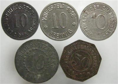 Schlesien und Ostpreussen - Münzen