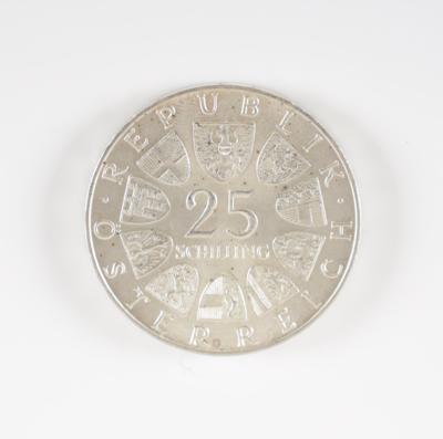 33 Stk. 25 Schillingmünzen - Kunst & Antiquitäten
